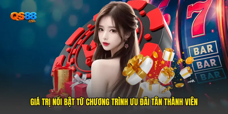 Giá trị nổi bật từ chương trình ưu đãi tân thành viên